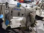 Button sewing machine, elastic machine