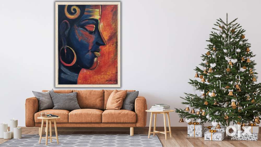 'MAHADEV' Painting Oil on Canvas