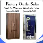 Wooden Wardrobe Steel Wardrobe Almirah, Pooja Stands Sales