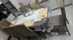 6 seater wooden table