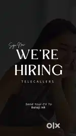 We are hiring telecallers for warehouse