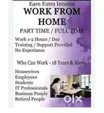 Work from home job without investment work