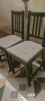 Two wooden chair  2000 only