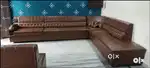 L shape sofa luxury model