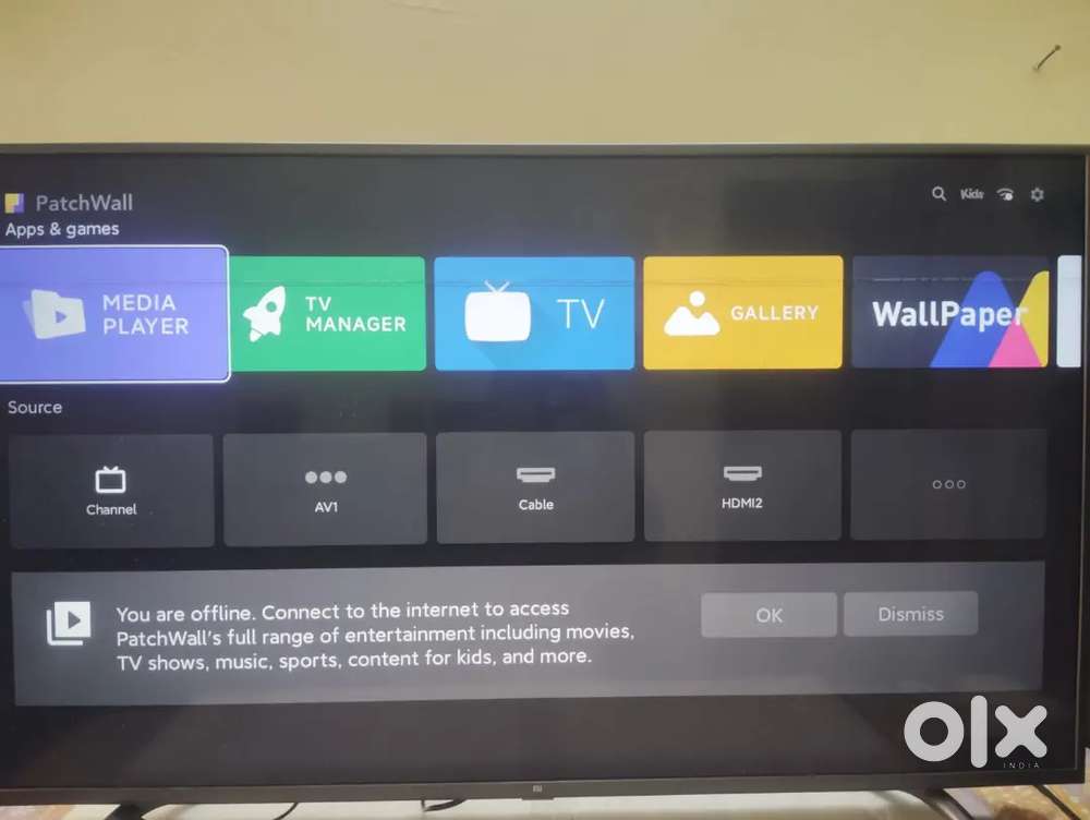 Mi 55 inch 4k android led tv (pls read the add)