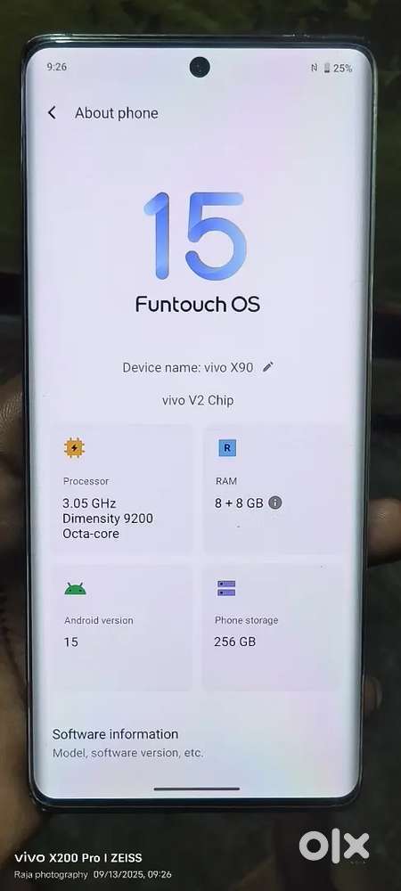 Vivo x90 hai 8+8/256
