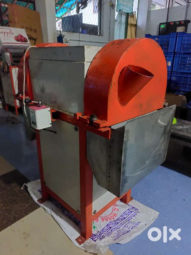 Tapioca (kappa or kolli) slicing machine 3 in 1 channel