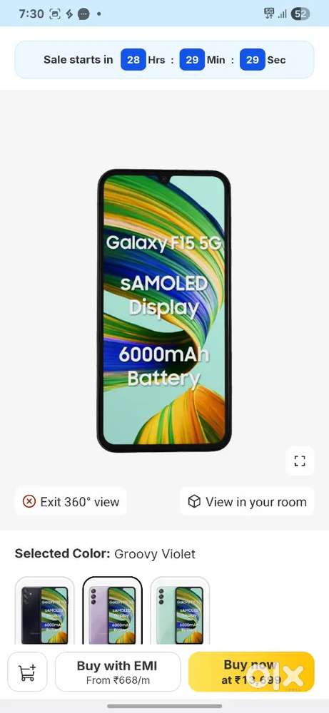 Samsung f15 5g