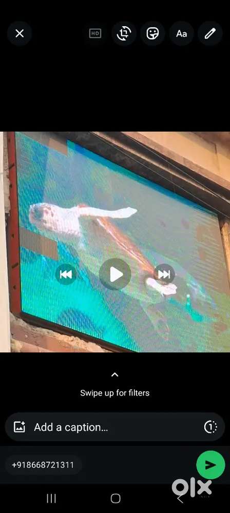 P6 led screen outdoor