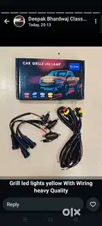 Car led fir front grill high quality