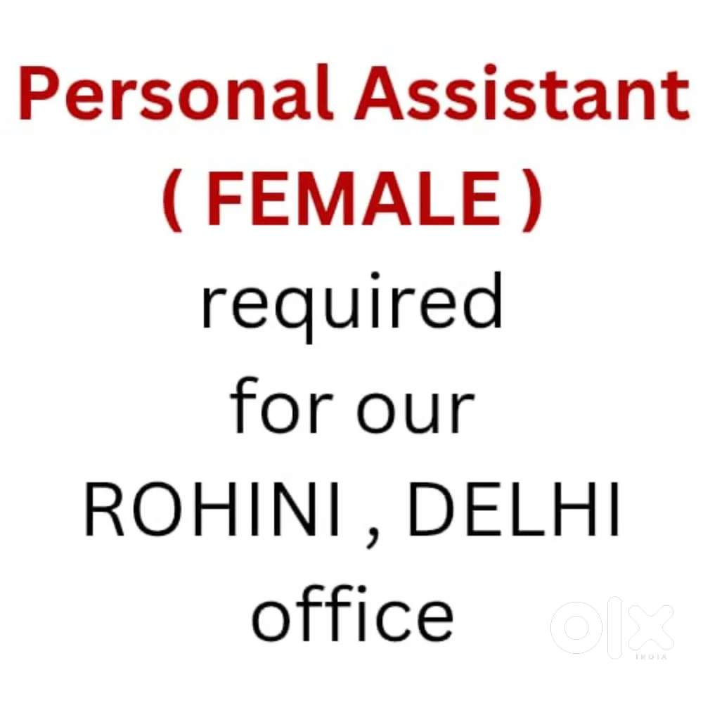 Personal assistant (Female) required