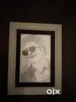 An art of the GOD SACHIN TENDULKAR