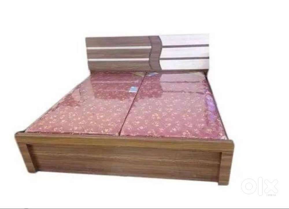 Big Dhamaka Sale New Double bed Starting Price 6490 Emi Available