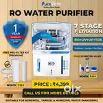 RO Water Purifier with 7 Stage Filter  RO UV UF TDS  1 Yr Warranty