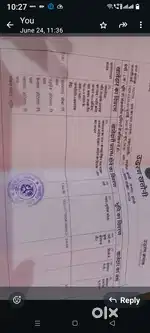 दाखिल खारिज प्लाट है बीस फिट रोड पर रामगढ़  रुपया 150000/में बिकाऊ है