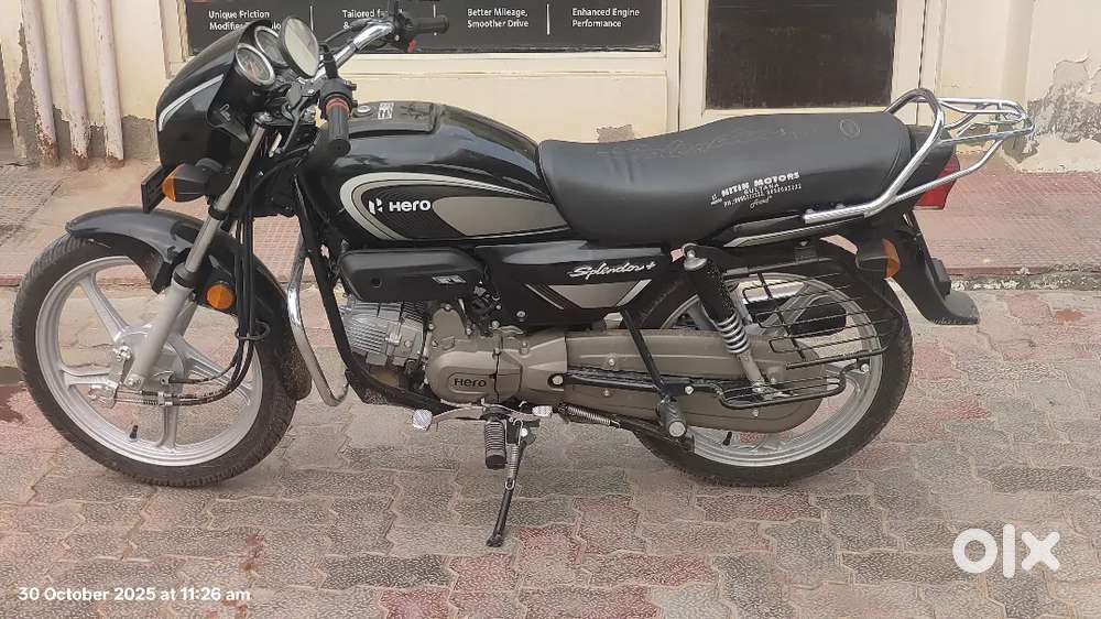 Hero splendor plus,new bike, september 2025 purchased,