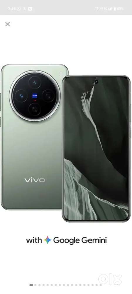 Vivo x200 12 256 new condition purchase date 1st February 2025