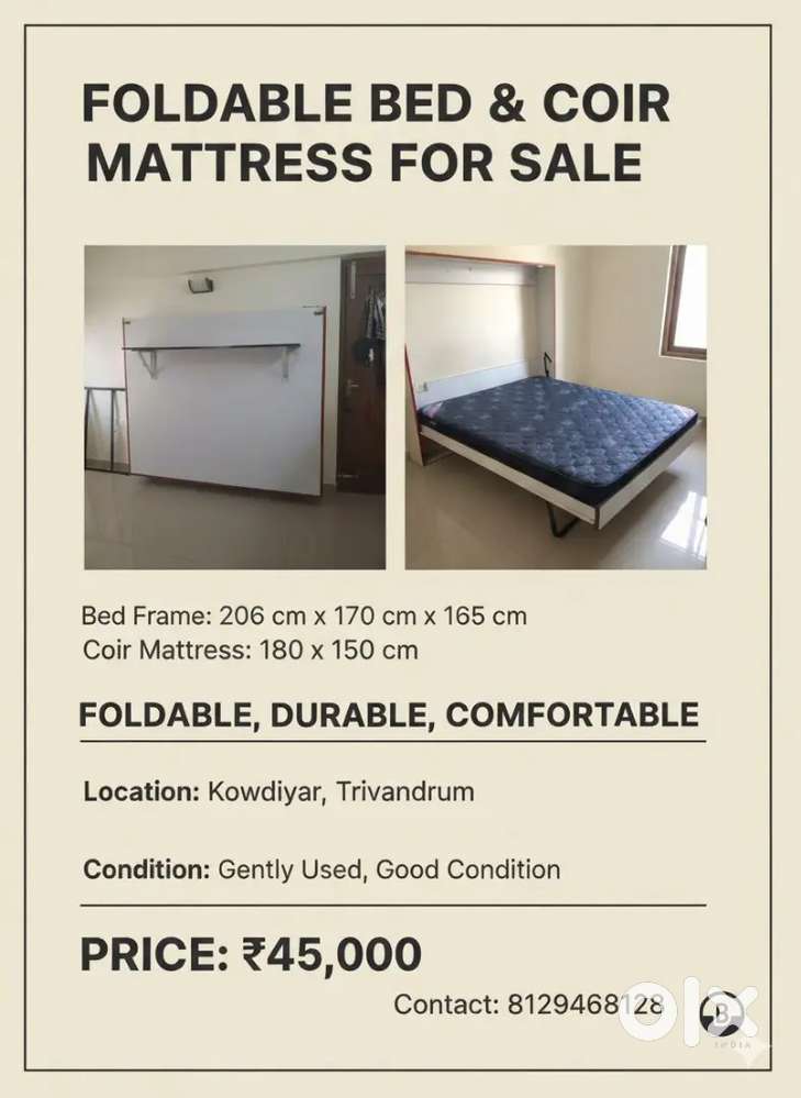 Bed with Matress