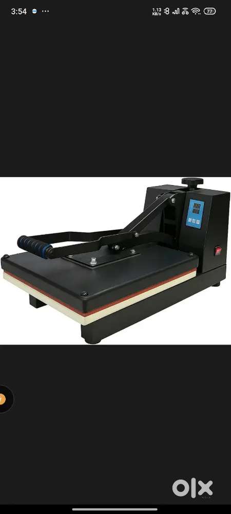Heat press machine