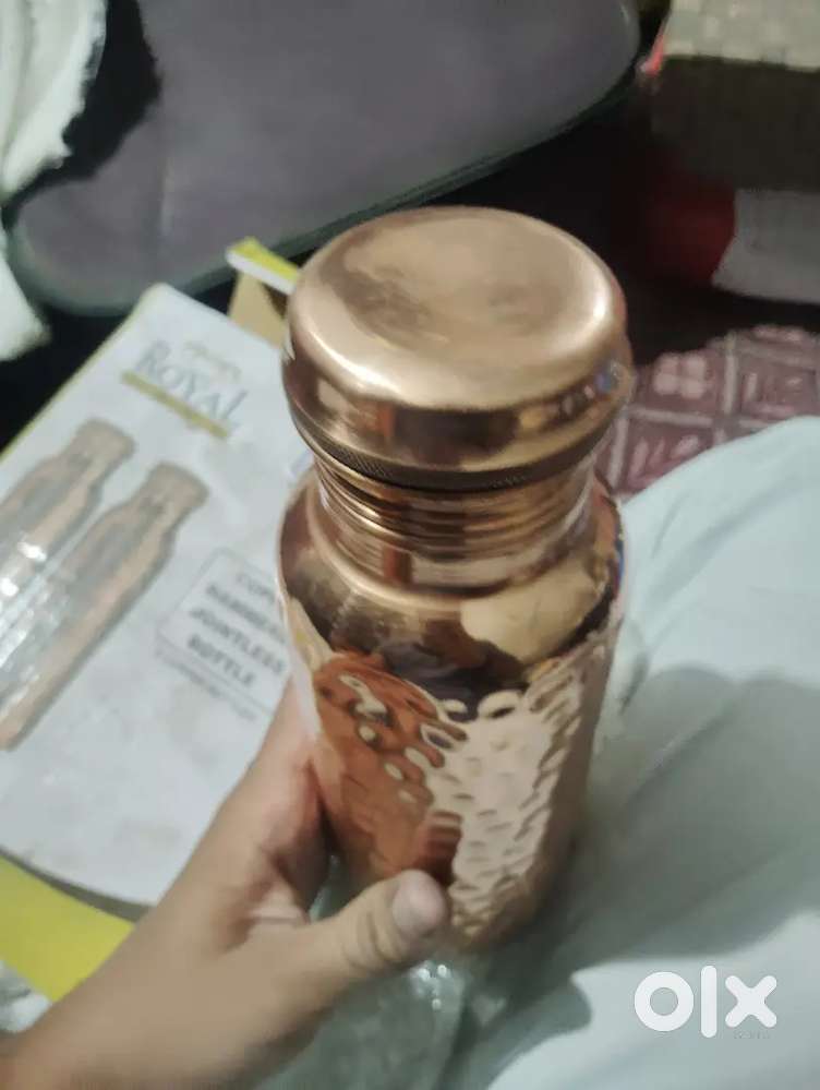 Copper water bottls