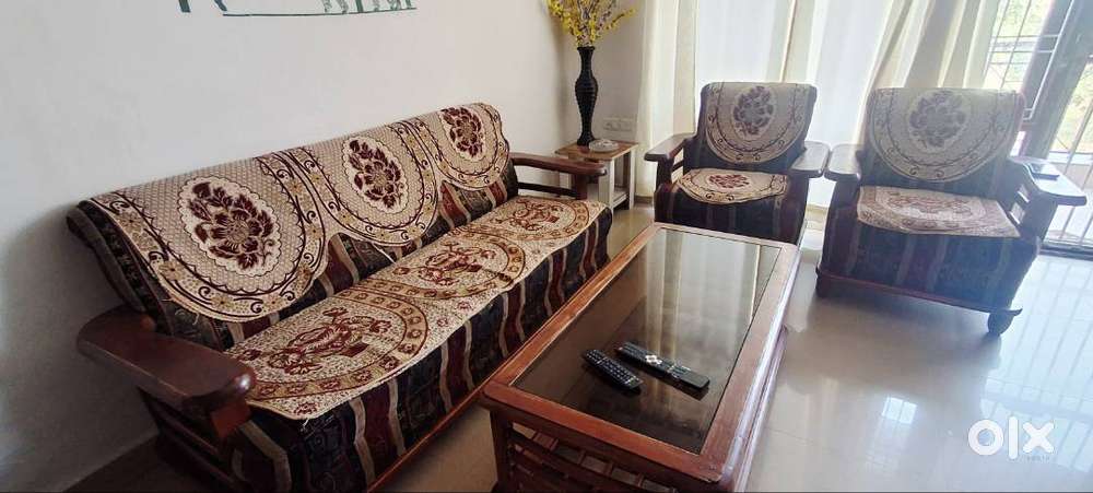 Sofa with table