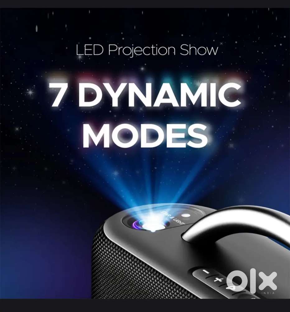 Bose lumos 60W speaker with Led projector