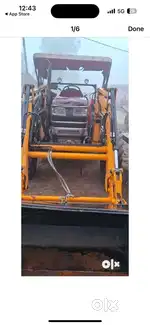 mahindra 605 nova 4wd with bull loader 15 feet hight 1.5 ton