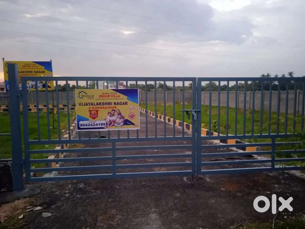 CMDA AND RERA APPROVED PLOTS IN KUNDRATHUR-SIRUKALATHUR LOCATION