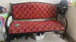 Basic sofa set cushion and steel frame (3 pcs) for Rs.1500