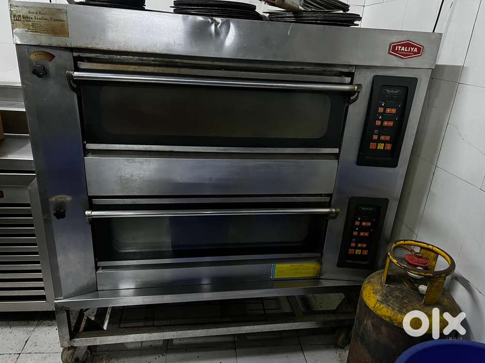Italiya double deck gas oven