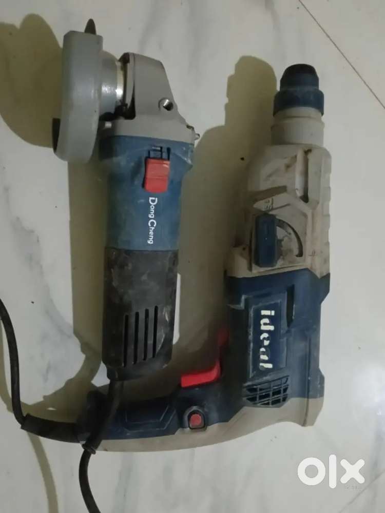 Grinder and Hammer Drill machine