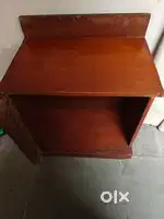 Small wooden side table