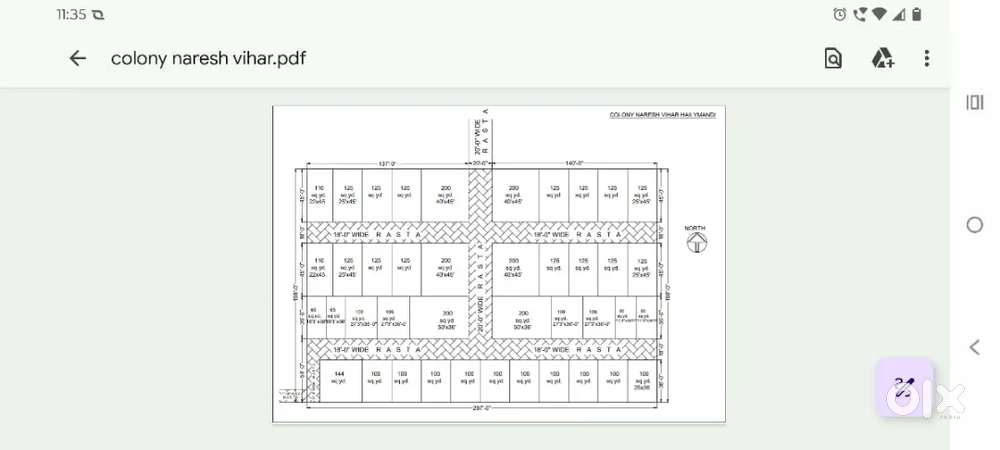 Plot available in gated society