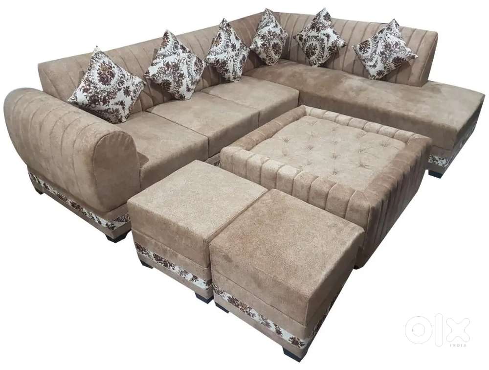 Bigger sale on buy new sofa 8499, L size sofa 13990/-