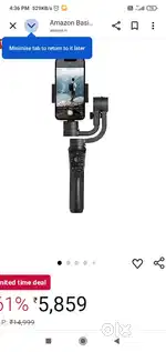 I am selling mobile phone gimbal for shooting videos aur vlogs