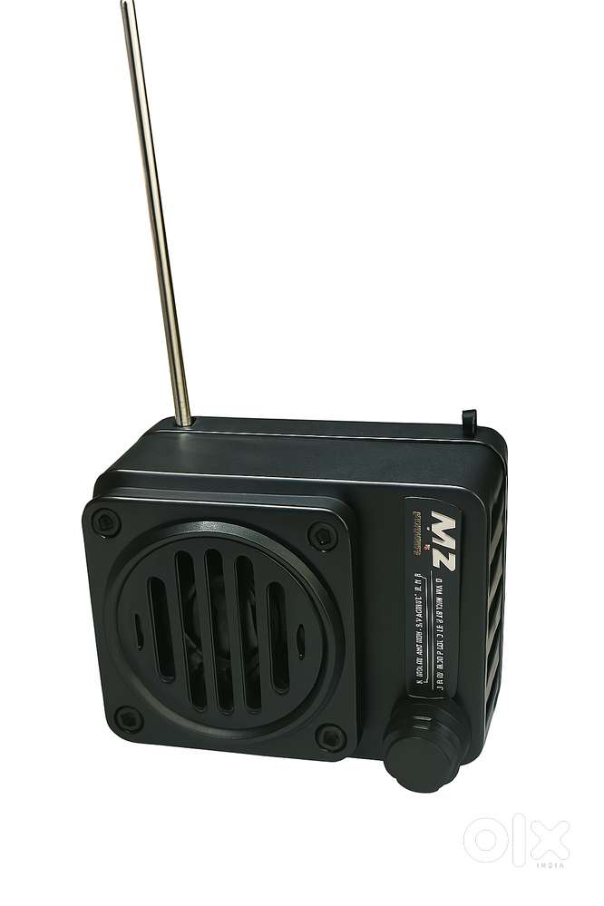 4-in-1 FM Bluetooth portable Speaker–USB, Pendrive & Charger Support