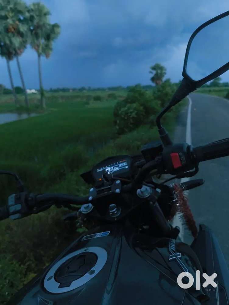 New bike black colour