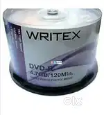 Writex dvd 4.7GB 50 peices new
