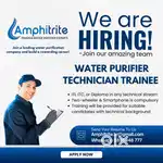 WE'RE HIRING – Water Purifier Installation Trainee