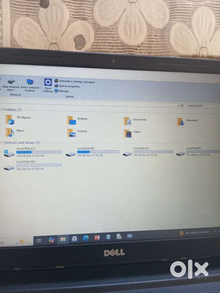 Urgent Sell Dell Laptop Core i3 6th Generation