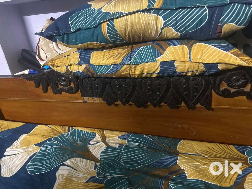 Wooden bed