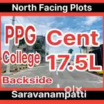 Residential Plots For Sales At Saravanampatti 17.5L