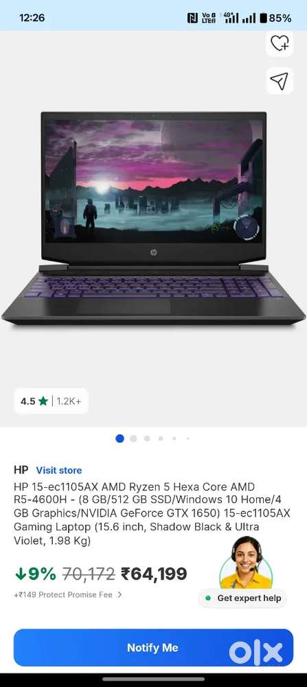 HP PAVILION LAPTOP