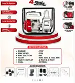 GSCPT PETROL heavy duty mitsum 7 hp petrol eny 4 strok