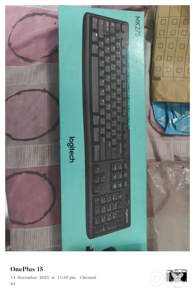 Logitech wireless keyboard brand new with box pack