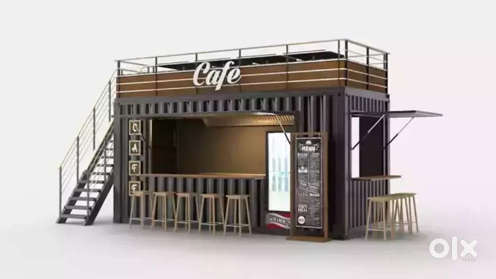 Tea Shop for sale along with container 3,50,000