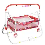 Stroller and Jhula (stroller from Luvlap company)