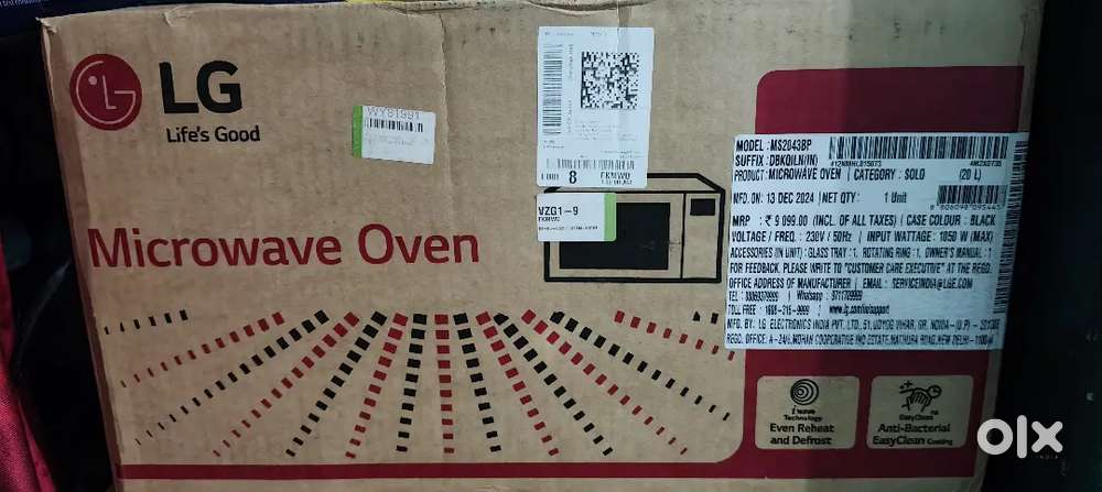 LG Microwaven NEW PICES