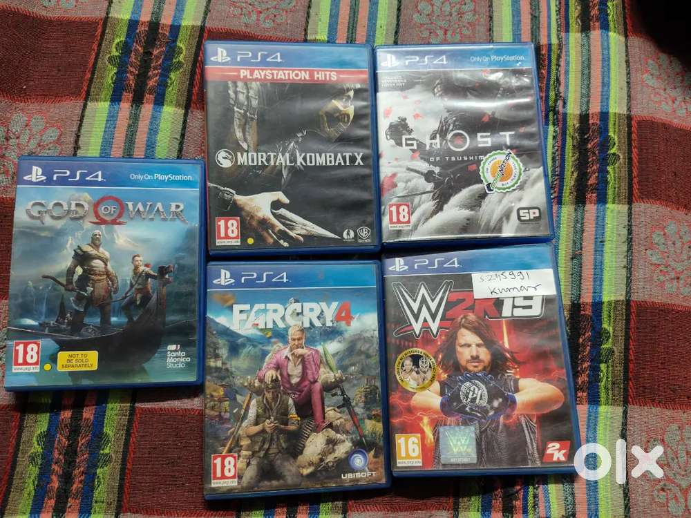 PS4 GAMES FOR SALE