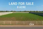 9 Acre Land 1200 Frontage 60 ft Road